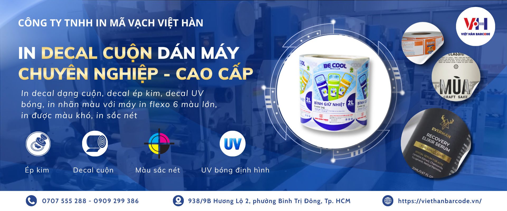 CÔNG TY TNHH IN MÃ VẠCH VIỆT HÀN